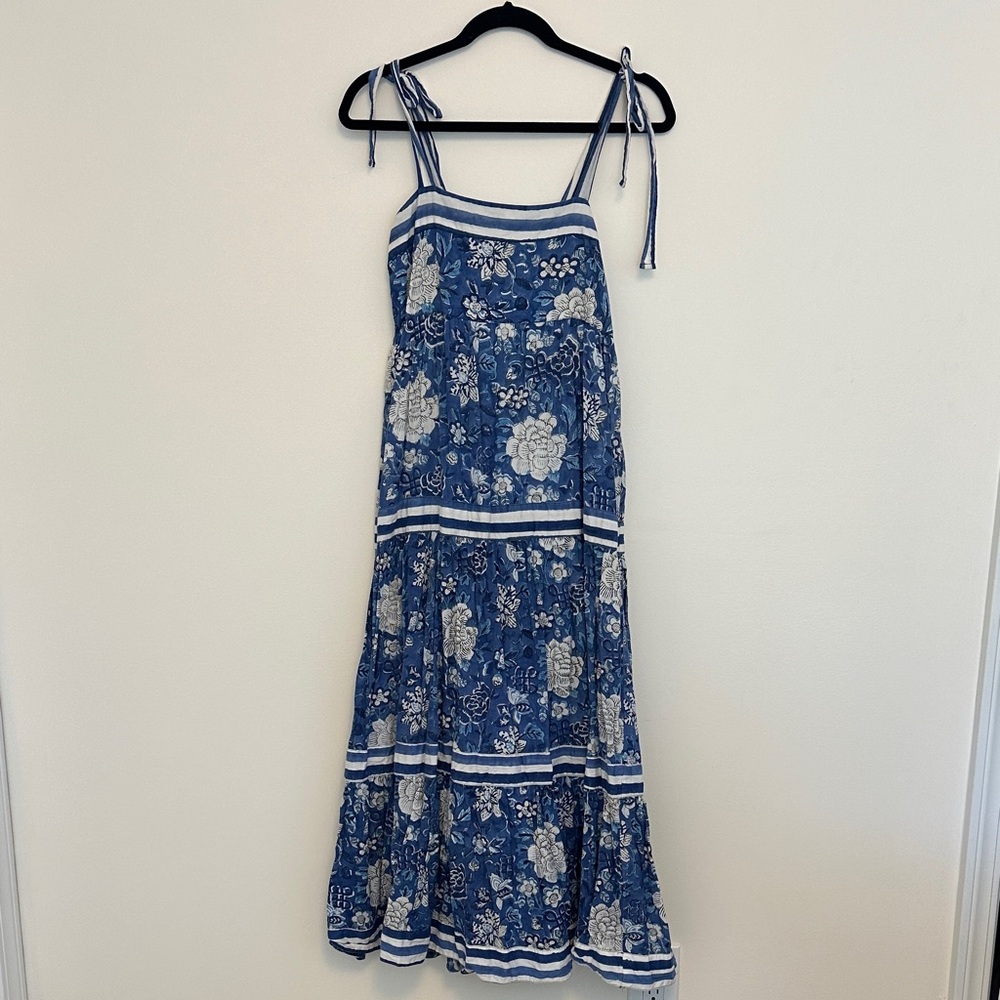 Madison Mathews blue Dress